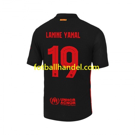 Herre Fotballdrakter FC Barcelona LAMINE YAMAL 19 UCL Font Borte 2024-25 Kortermet